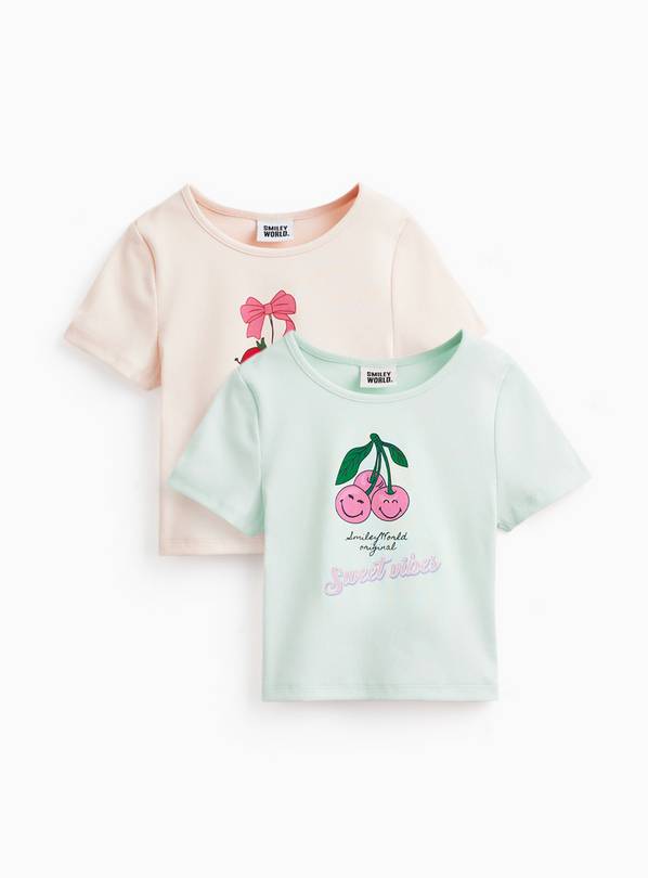 SmileyWorld Logo T-Shirts 2 Pack 5 years